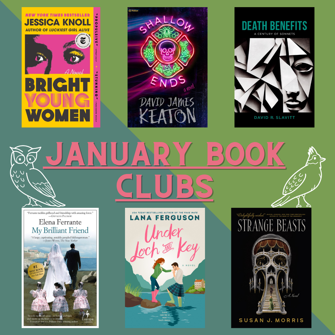 January 2025 Book Clubs!