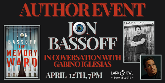 Jon Bassoff Author Event - THE MEMORY WARD