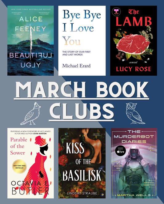 March 2025 Book Clubs!