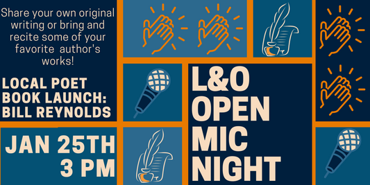 Open Mic Night & Local Poet Book Launch