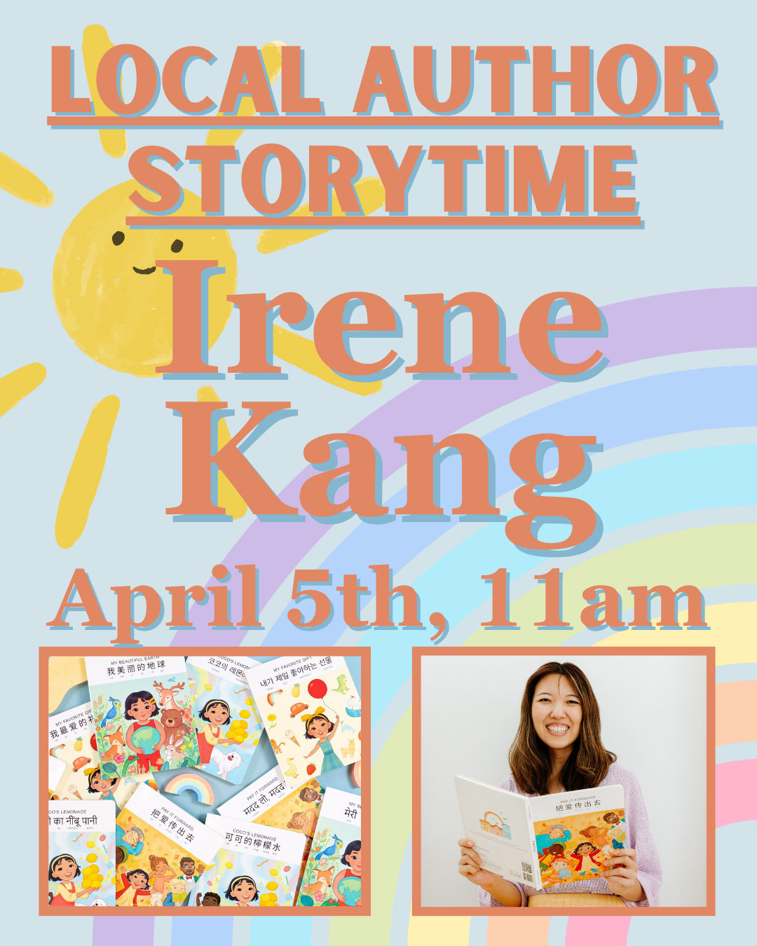 Author Story Time: Irene Kang